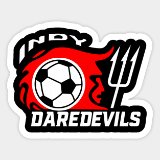 Defunct Indy Daredevils Soccer 1979 Sticker